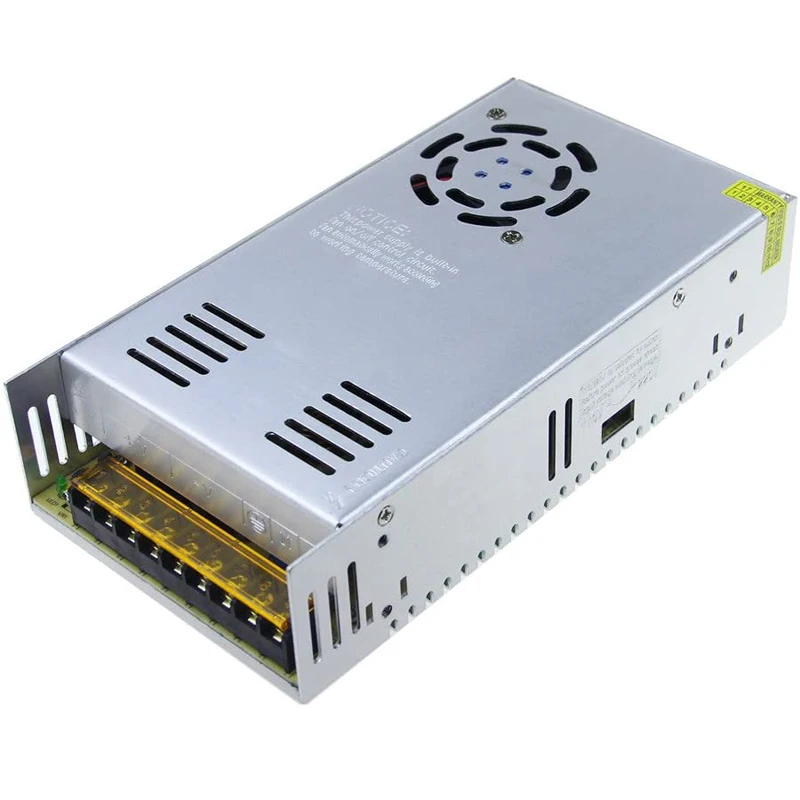 Switching Converter 110V/220V AC to DC 12V 30A 360W Power Supply Universal Regulated Transformer Adapter Driver for LED Stirp