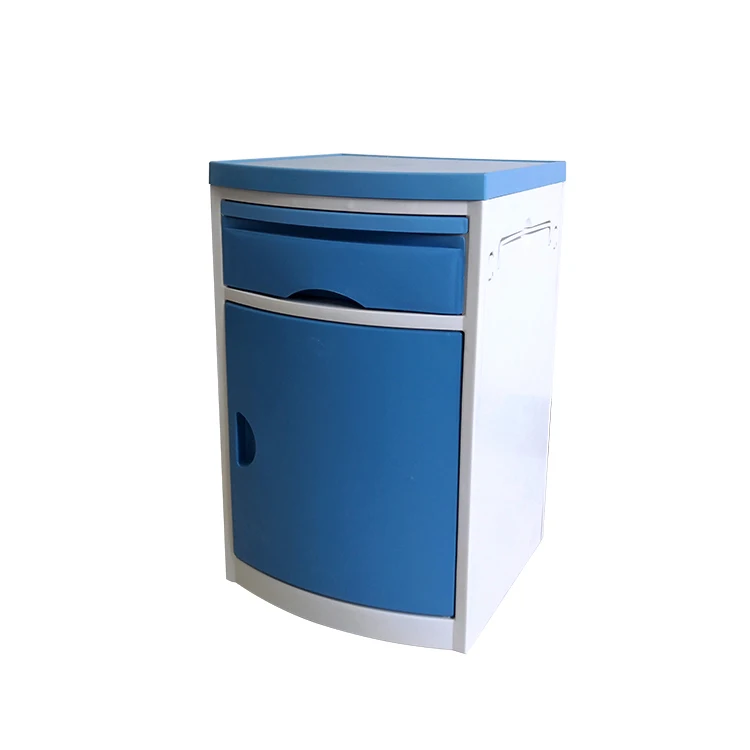 LIZE High Quality ABS Hospital Bedside Cabinet With Drawer Patient Bedside Medical Locker