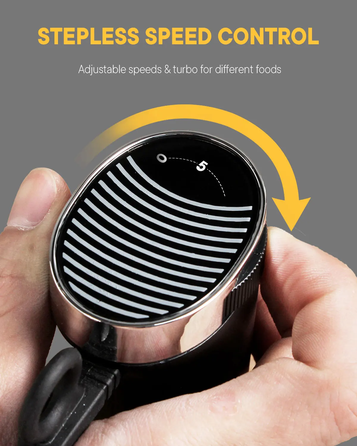 Baby Food Immersion Hand Blender Portable Mixer with Whisk Attachment Electric Handheld Juicer Blender