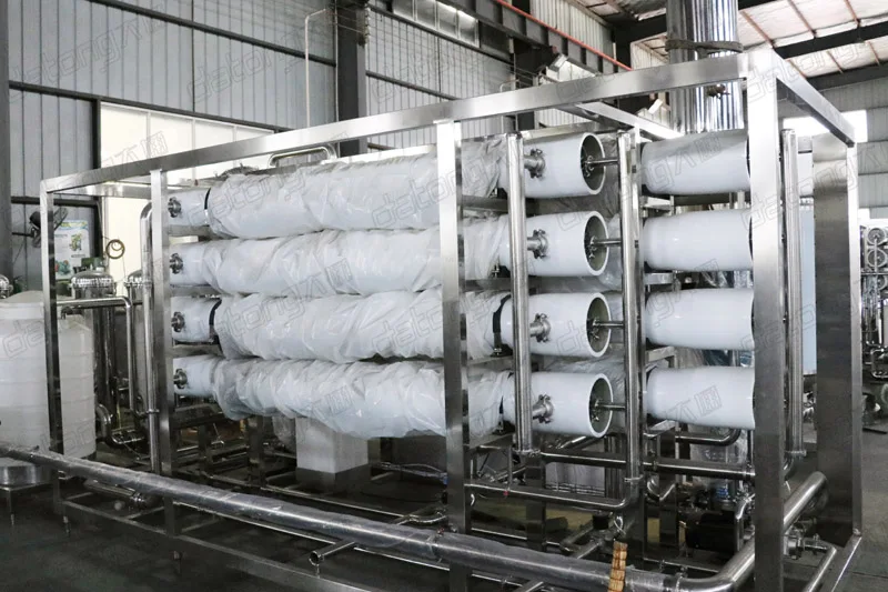 Машина для очистки питьевой воды с полной системой фильтрации воды/обратным осмосом