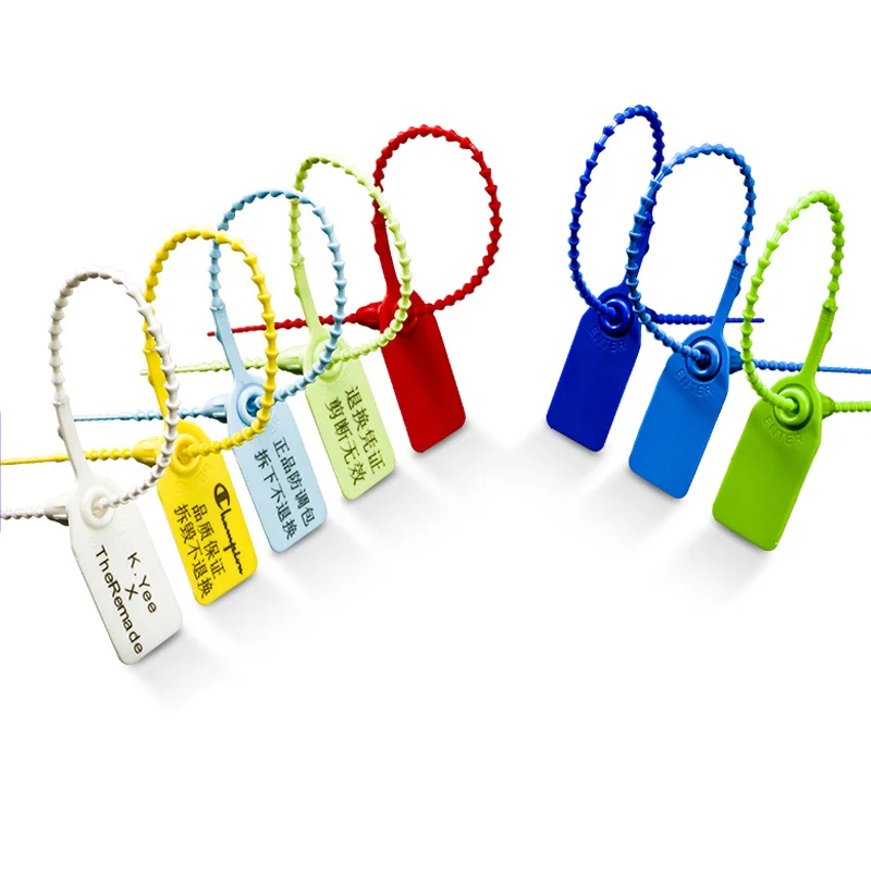 
250 mm Plastic Polypropylene Seal Tag Security Plastic Bag Seal and Security Seal Lock 