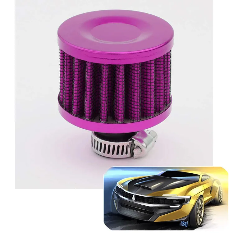 Aluminum Anodized Engine RED Oil Catch Tank High quality Can With Filter
