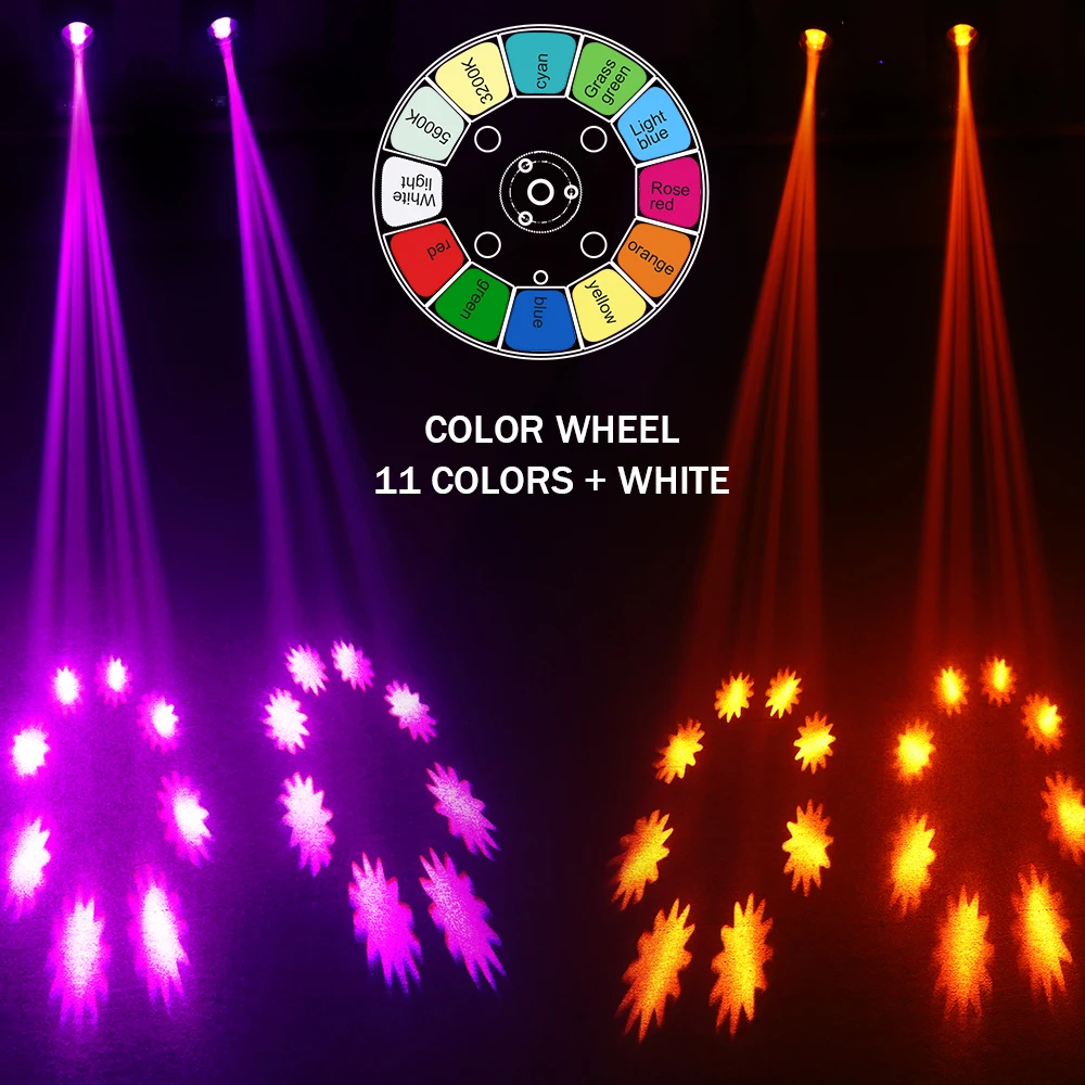 Big Dipper CLB260 DMX Disco Beam Light 260W 6kg Mini 9R Sharpy Moving Head Stage Lights Disco Club Lighting
