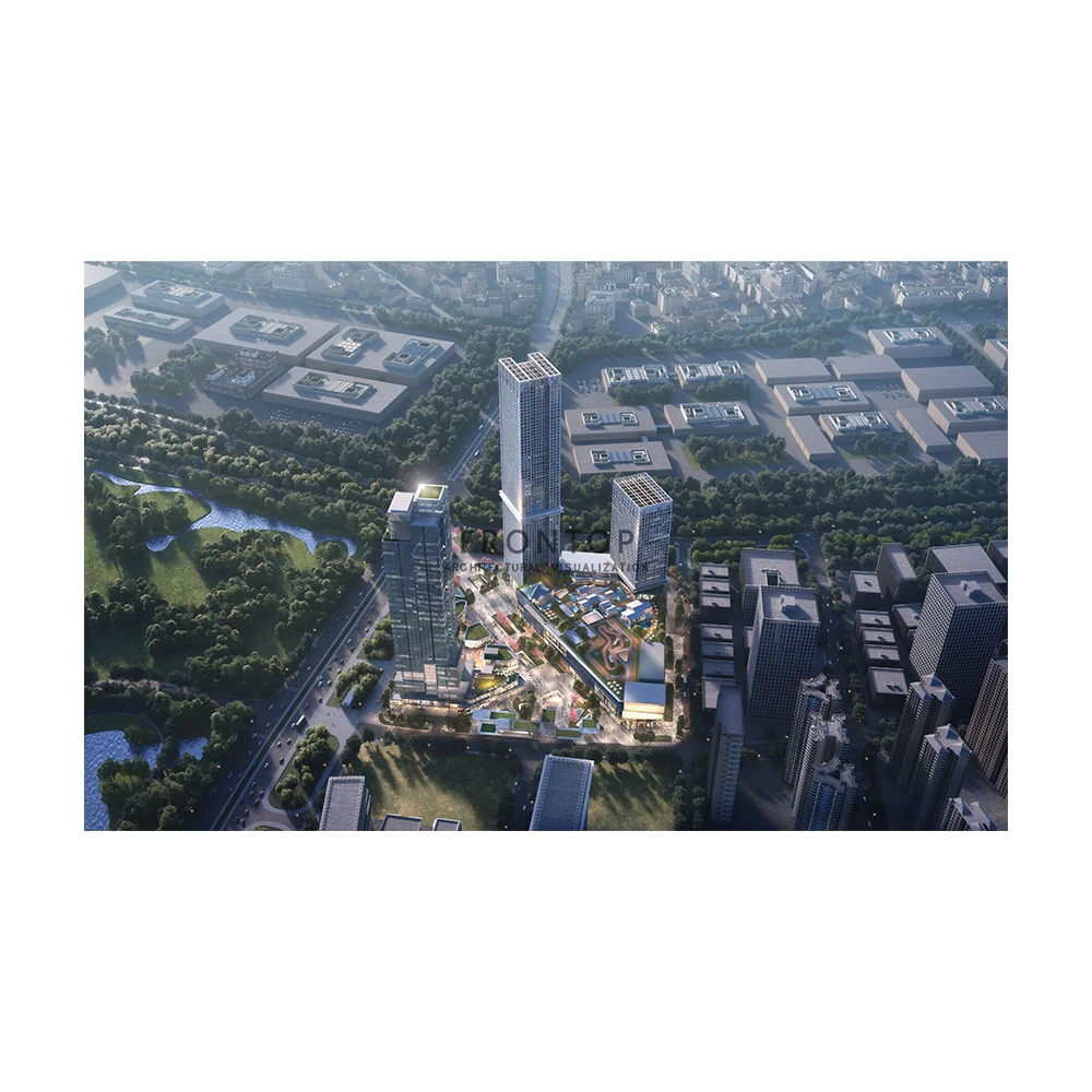 Коммерческие 3D визуалы креативная визуализация создание магазина современный дизайн стойки