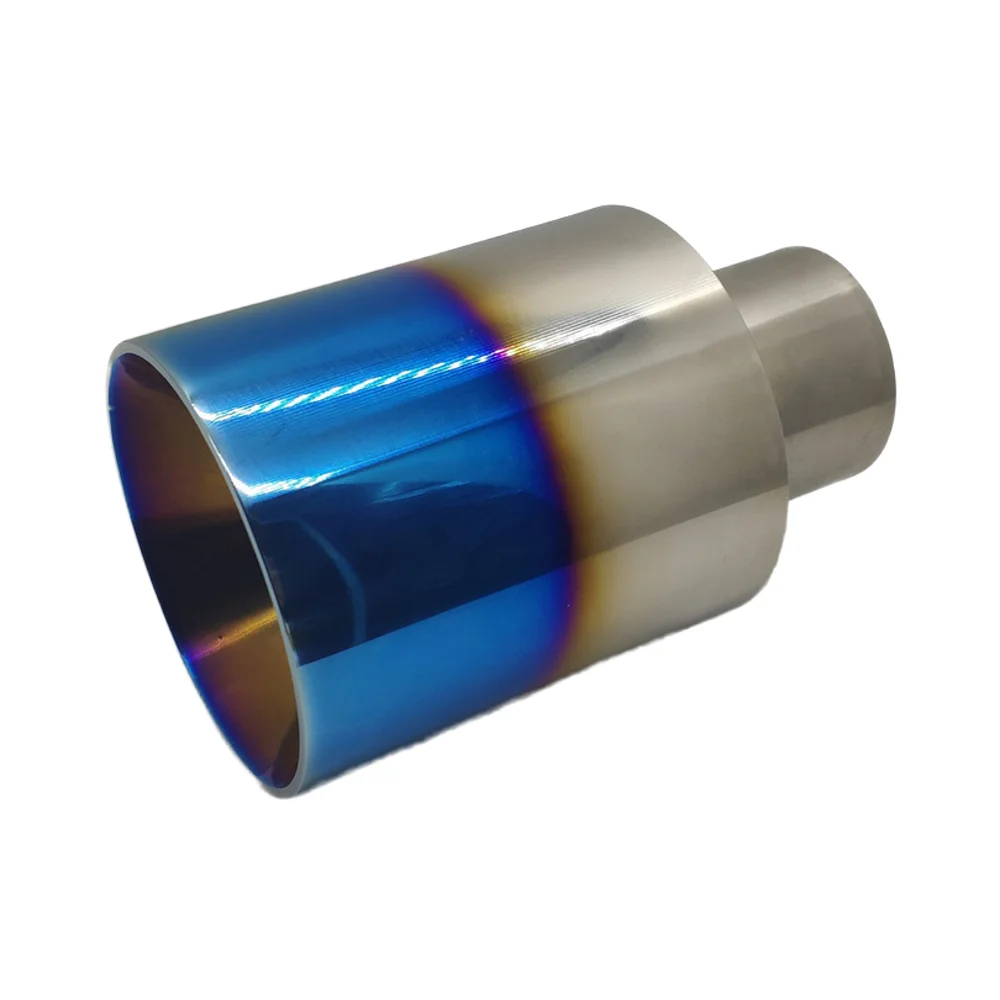 Double layer Straight cutting welded edge exhaust pipe in hot selling