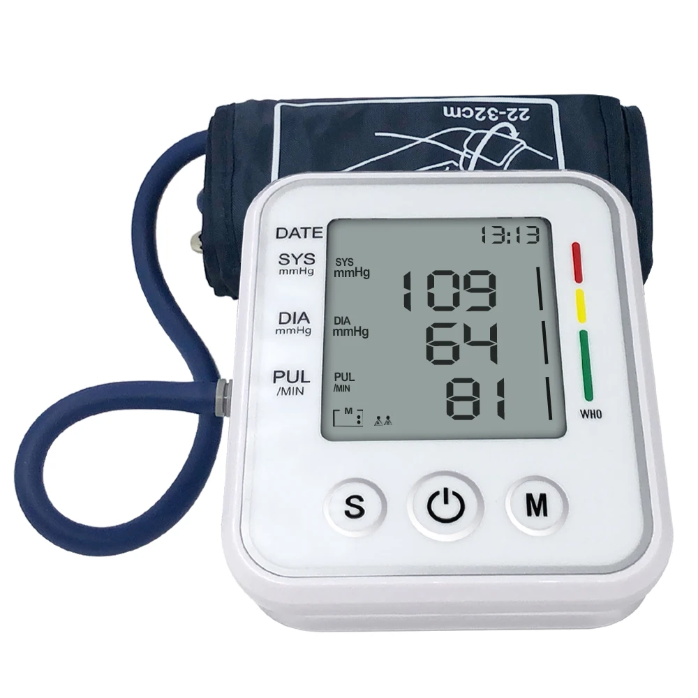 Best quality continuous blood pressure monitor rechargeable digital blood pressure monitor with CE