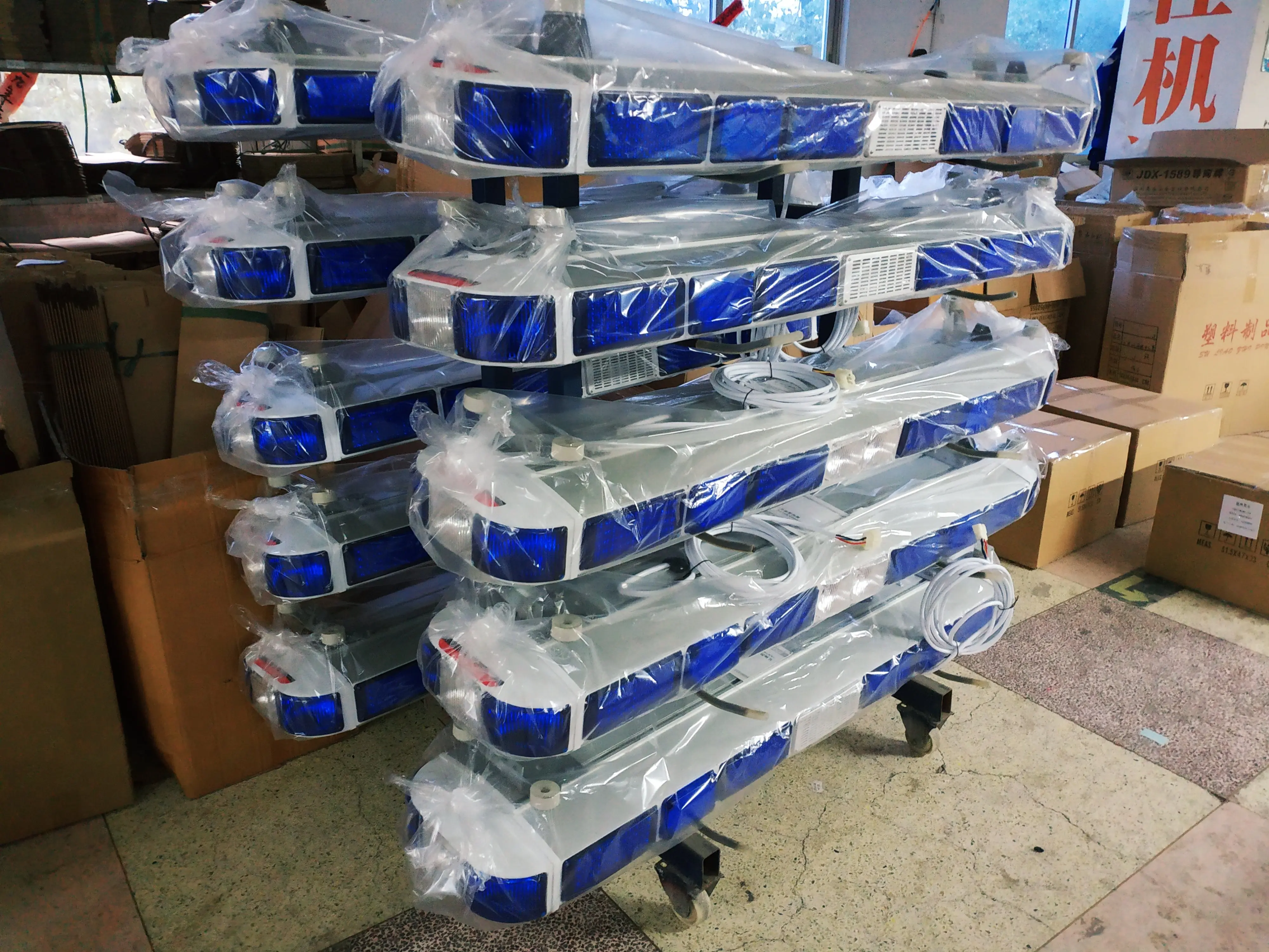 Original factory 48inch Alley lights laser light bar emergency strobe lightbar  LED warning light bars