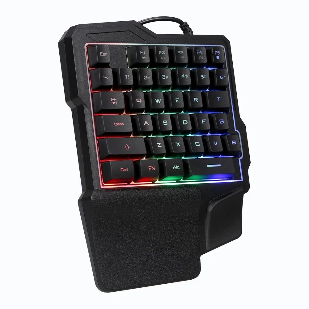 Ready to ship one hand keyboard for gaming computer