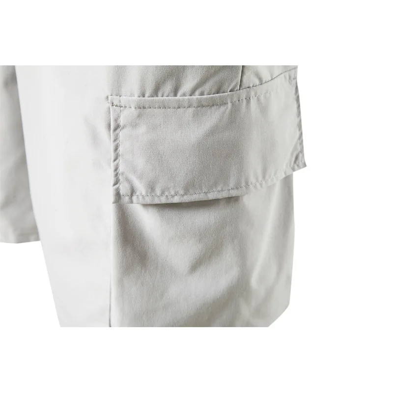 Latest Design Summer Trendy Cargo Shorts With Pockets for Cool Guys Baggy Short Pants With Elastic Waist Shorts