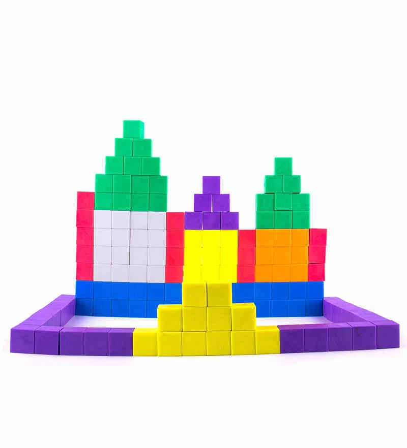 Custom high quality Soft Colorful Eva Foam Cubes For Kids Educational Toys
