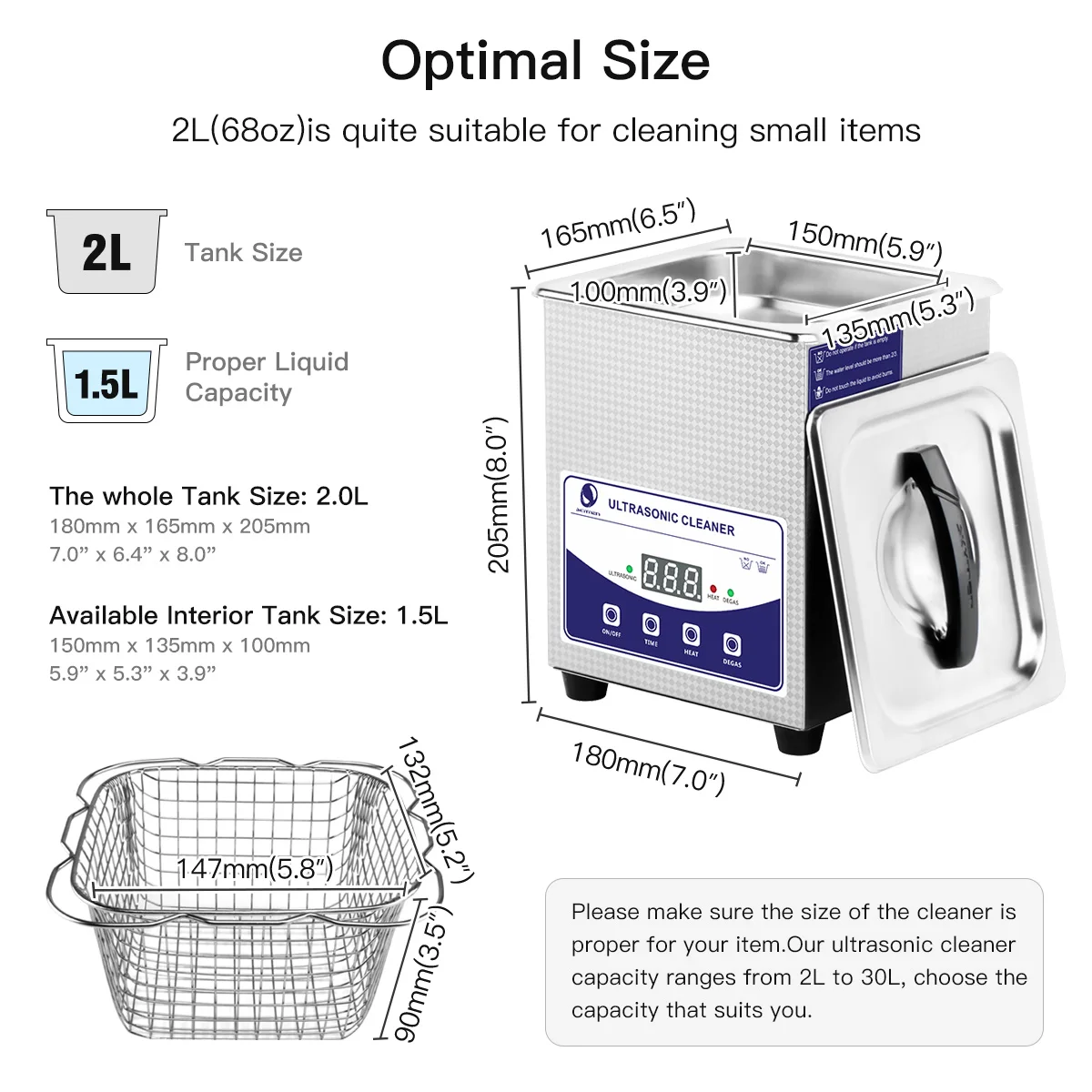 guangdong skymen JP-010T 2L digital ultrasonic cleaning machine degassing equipment