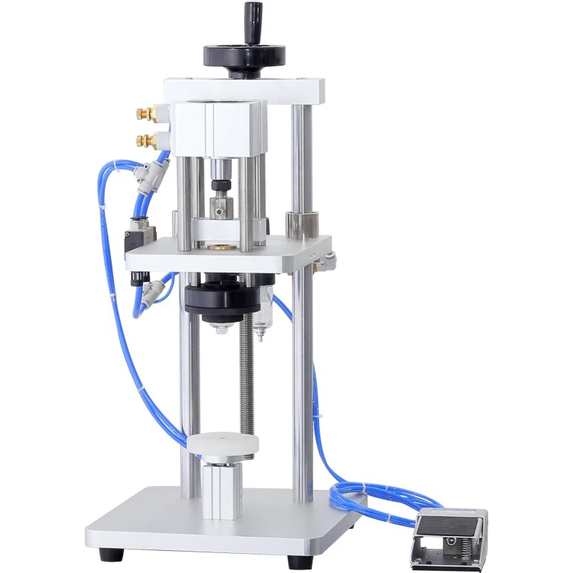 Perfume bottle collar pressing machine