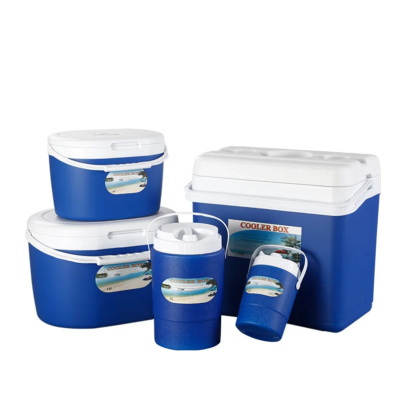 1L3L8L13L Customized PU Insulated Foam Ice Refrigerator Outdoor Camping Cold Refrigerator