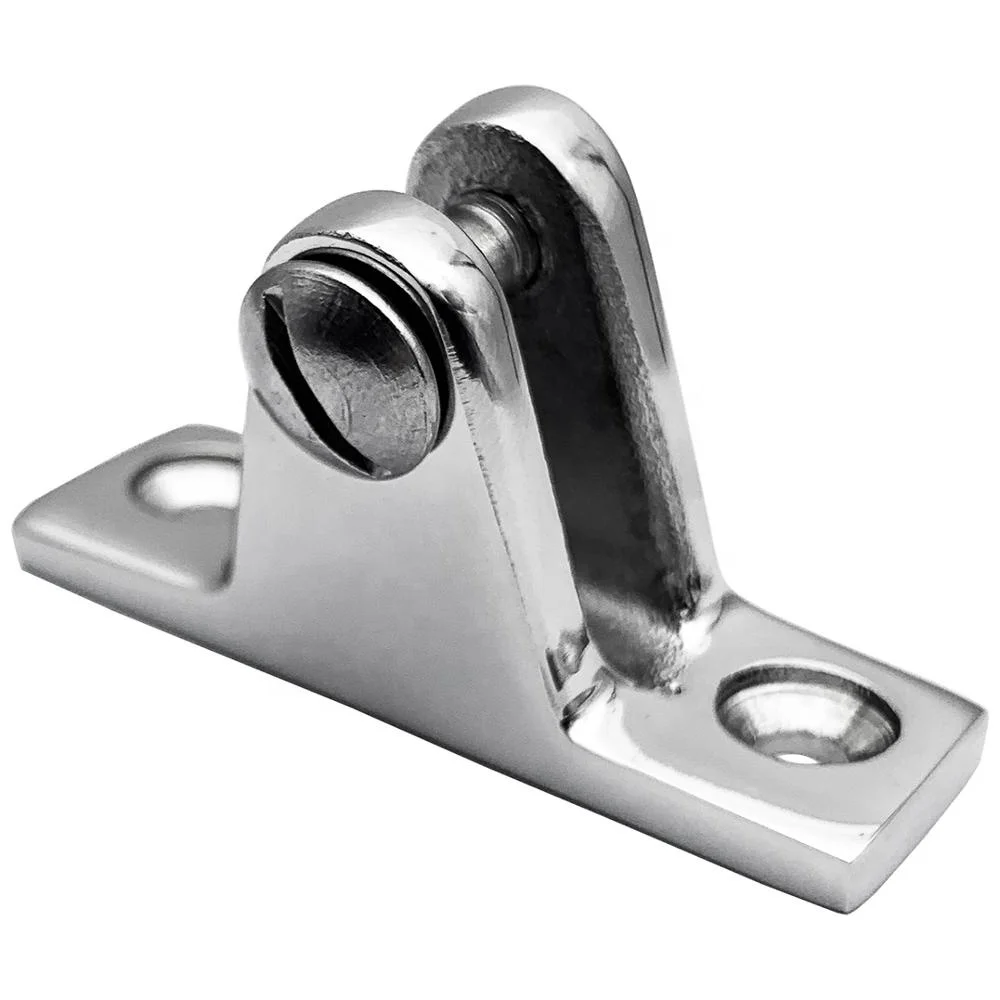 Boat Accessories Deck Hinge AISI316 Stainless Steel Deck Swivel Hinge Mount 360 Degree Marine Hardware