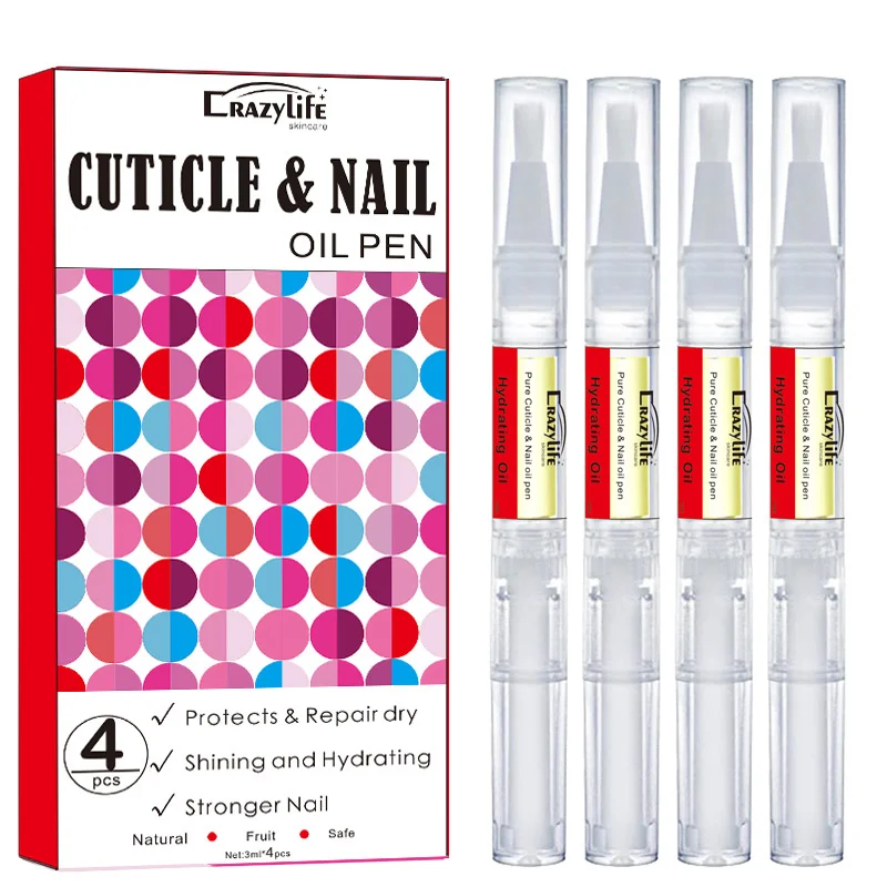 Crazylife Nail Nutrient Oil Mild Non-irritating Fingernail Treatment Nursing Liquid for Hand Nail Care