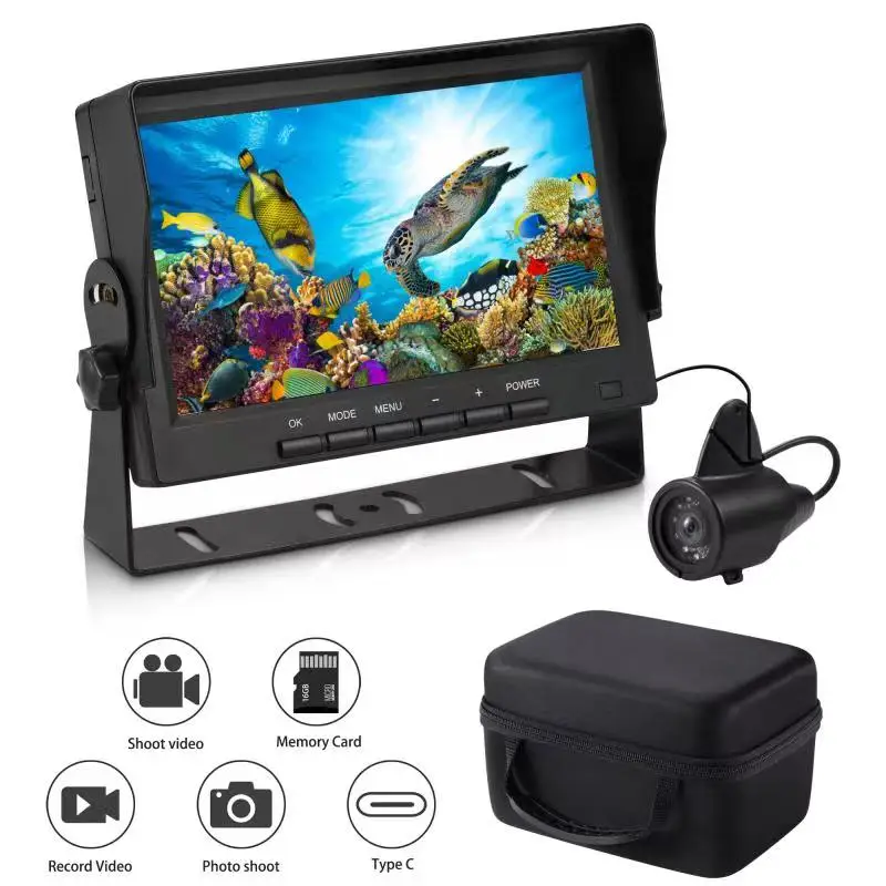 7 inch HD Infrared Fish Finder Portable Underwater Fishing Camera