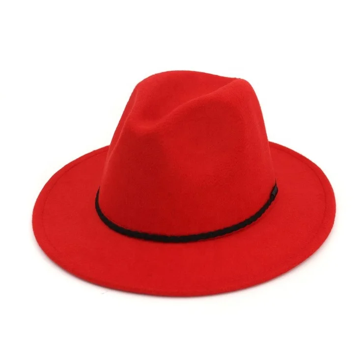 Professional factory fedora hats felt hat price With The Best Quality