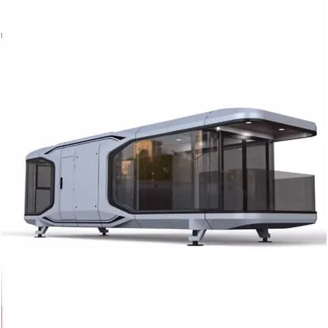 Made in China new luxury fully furnished 20ft 30ft 40ft container moving capsule Hotel House Capsule Home