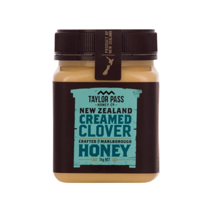 Delicious Lovely Warm Flavor New Zealand Origin Certified Premium Non-GMO Award Winning Creamed Clover Honey 1Kg