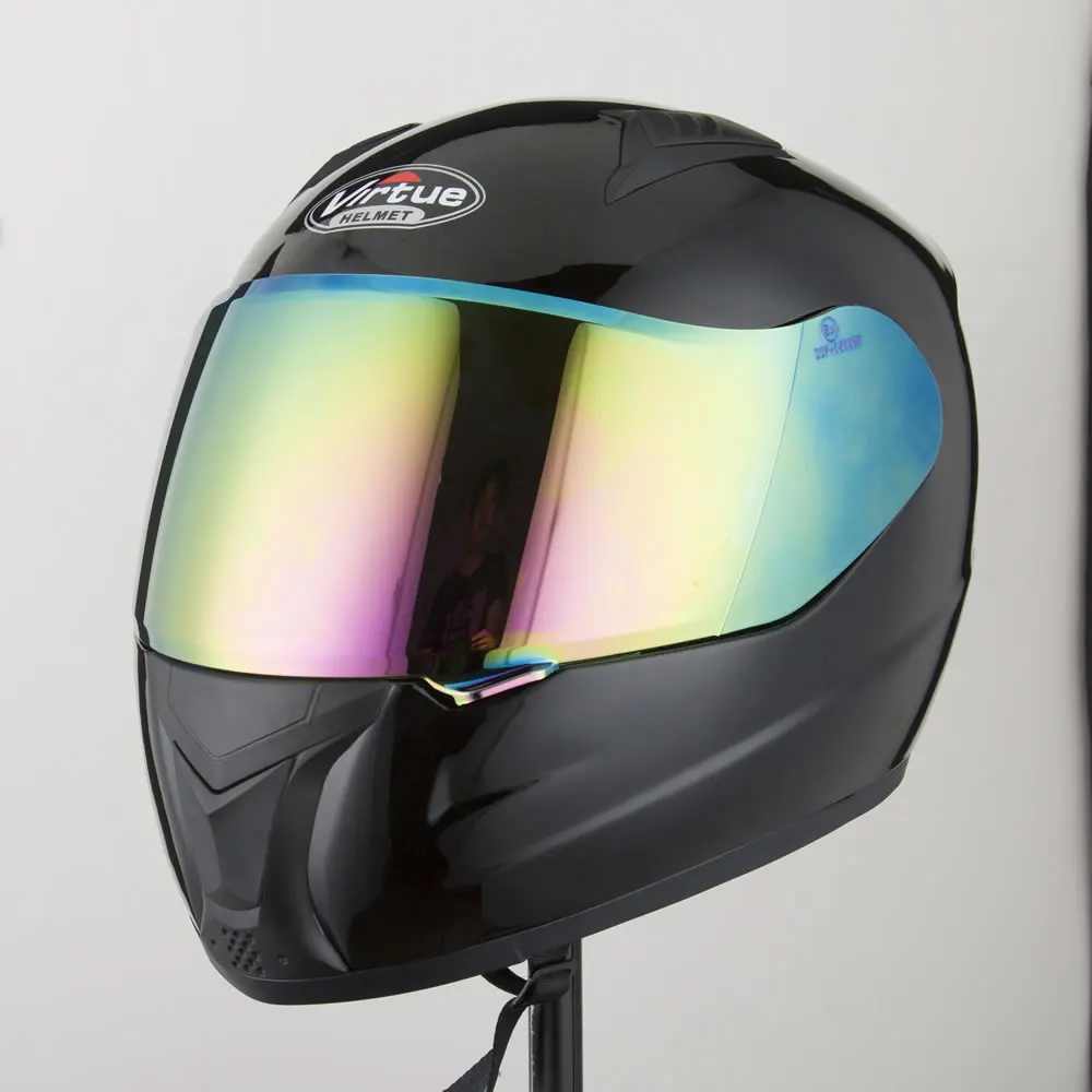 Красивый дизайнерский пластиковый прекрасный спортивный шлем для мотоцикла с двойным козырьком защитные шлемы