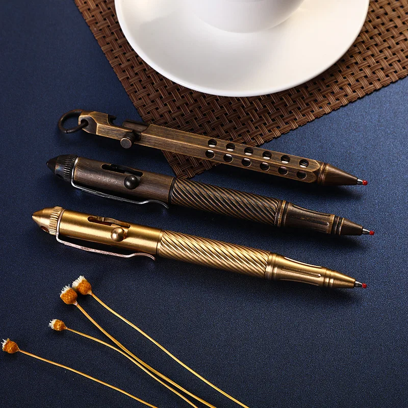 Creative New Bolt Action Tactical Pen Metal Luxury bolt action pen For Business Gift
