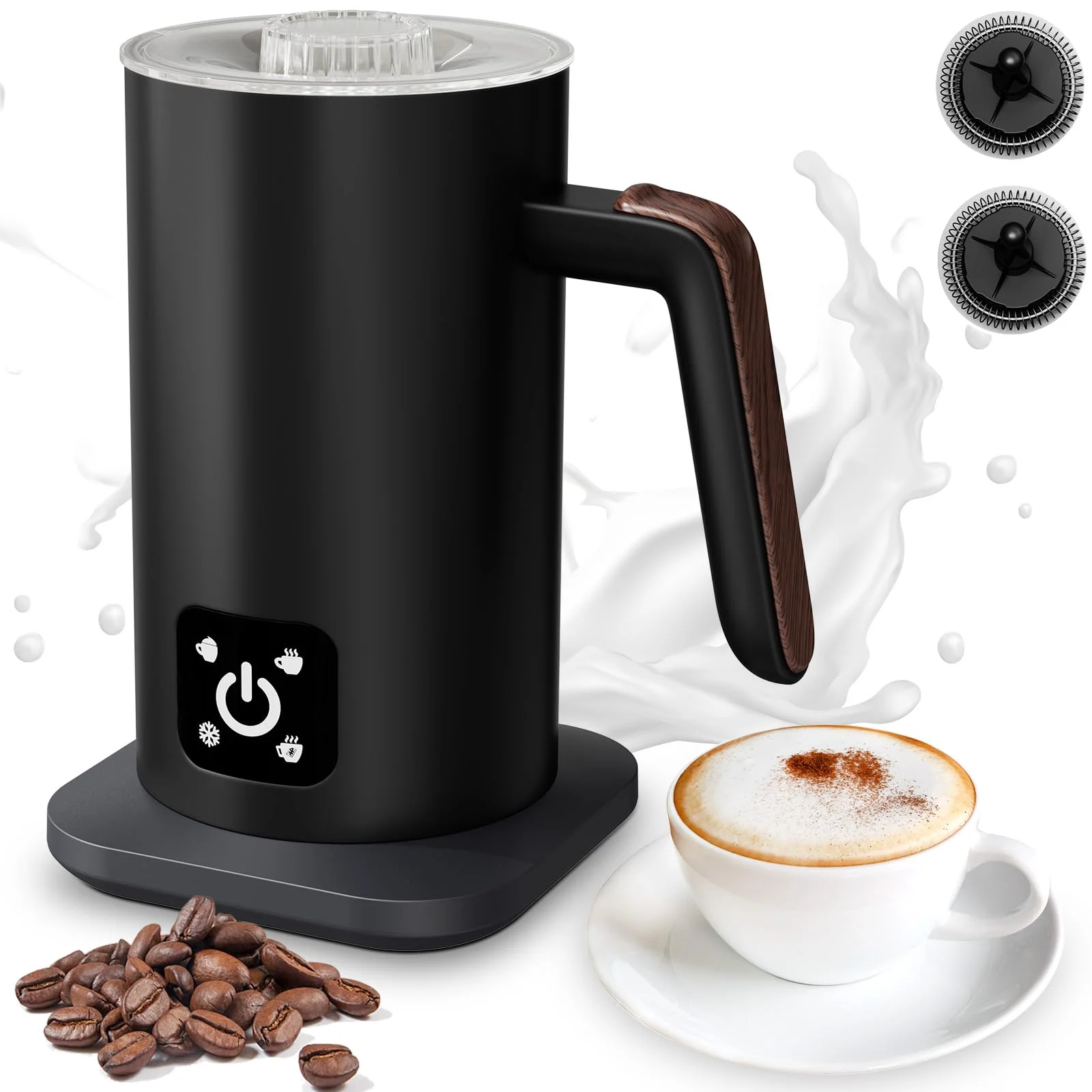 new 4 in 1 Milk frother electric ,hot chocolate maker ,Milk frother and warmer,milk frothing