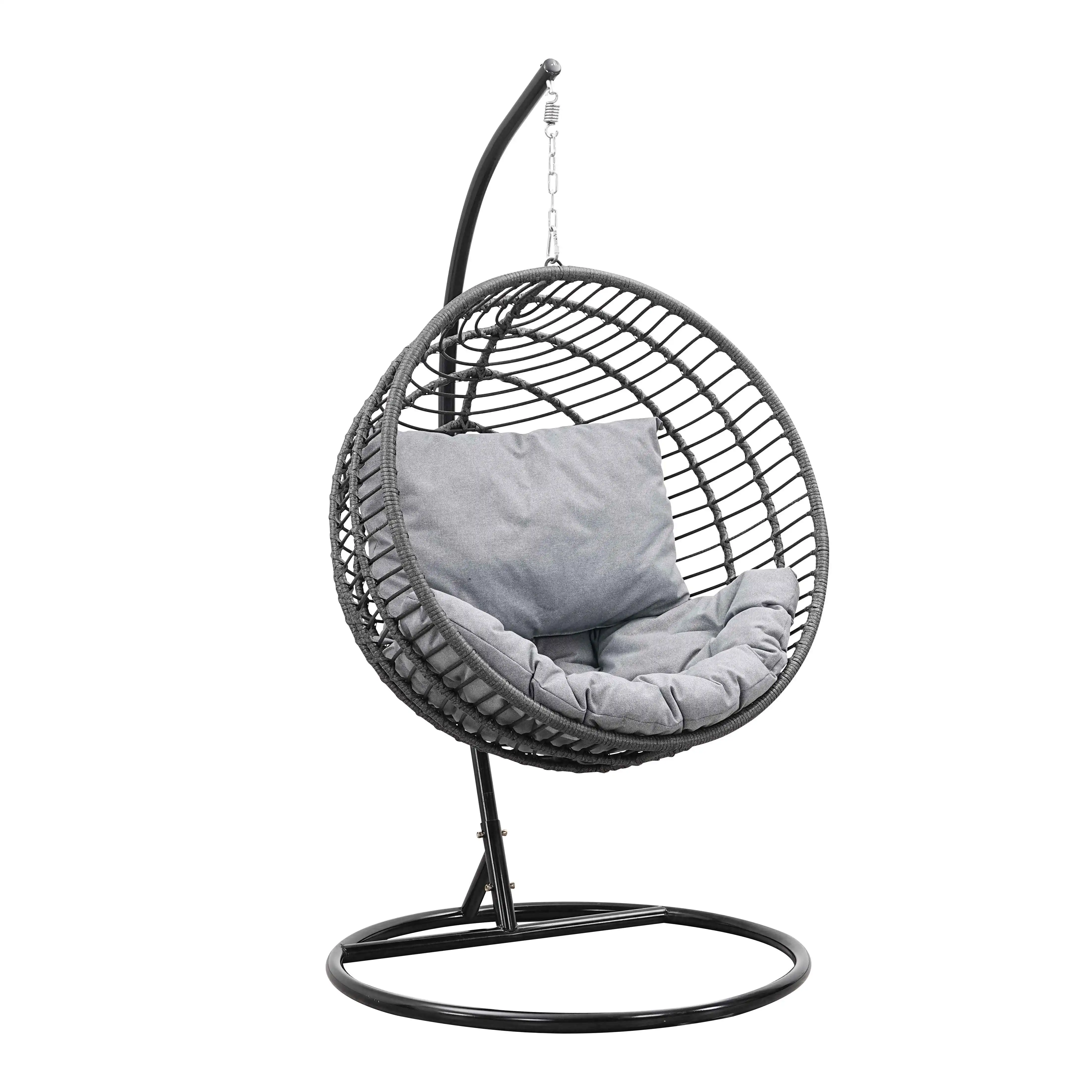 High Quality garden furniture outdoor rattan sofa patio wicker dining chair wholesale garden egg sofa