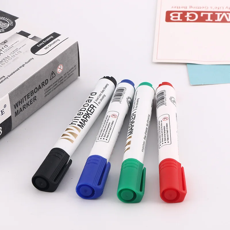 School Stationery Dry Erase Whiteboard Marker Pen Blackboard Pens Big Capacity White Board Markers
