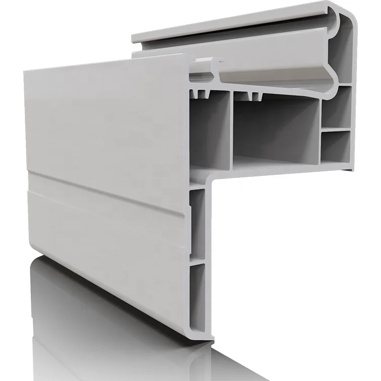 60# UV Protection Custom Extrusion Upvc Pvc Plastic Profiles For Windows And Doors