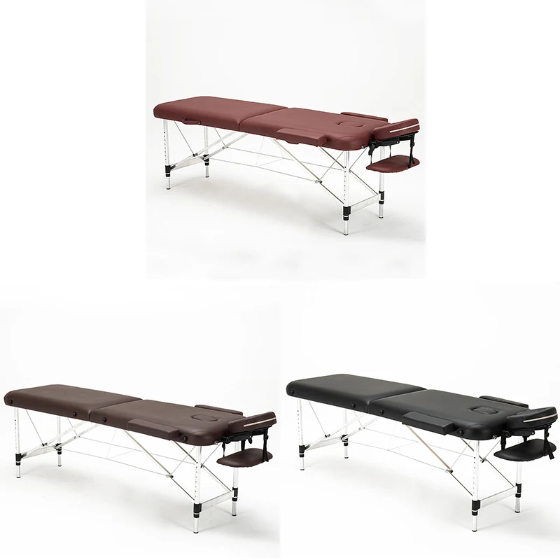 2022 New Product Folding Portable Aluminum Colorful Massage Spa Beauty Bed Tables