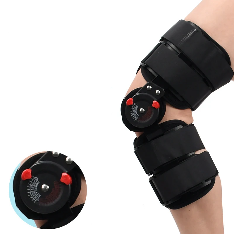 Knee Support Open Patella Hinged Knee Brace Stabilizer Joint Support Knee Guards