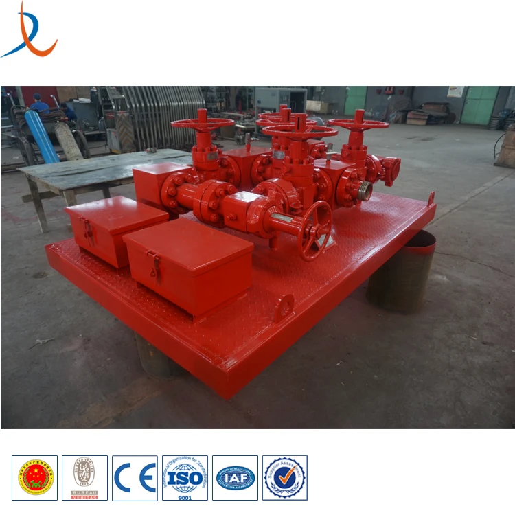 well test device pressure test manifold oil well choke valve choke manifold