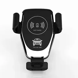 Settpower hot sale Wireless charger car 10W compatible for iPhone sensor bracket infrared sensor supports automatic clamping Q12
