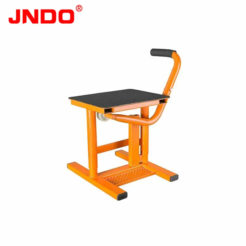 Good Price Hydraulic Motorbike Lifter With Air Pump Motorcycle Lift Table