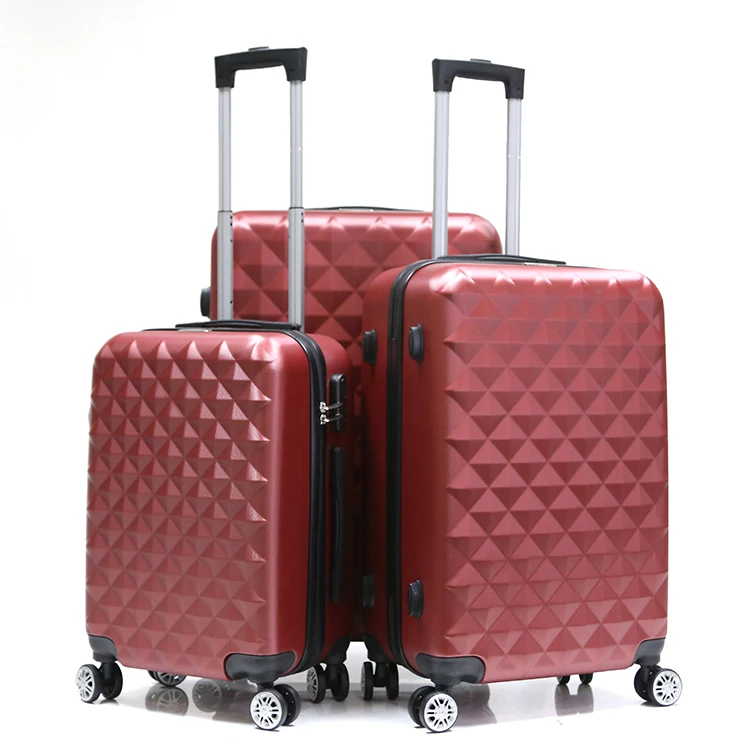 High Quality Custom Designer ABS Trolley Luggage Set 20/24/28 Inch Unisex Carry-on Suitcase Other Luggage with Bag Packing