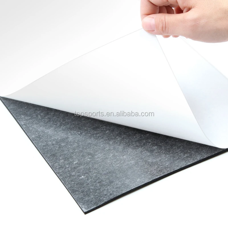60inch Width Customized Size 1/8 inch DIY Cut Adhesives Neoprene Rolls For Machine Mats
