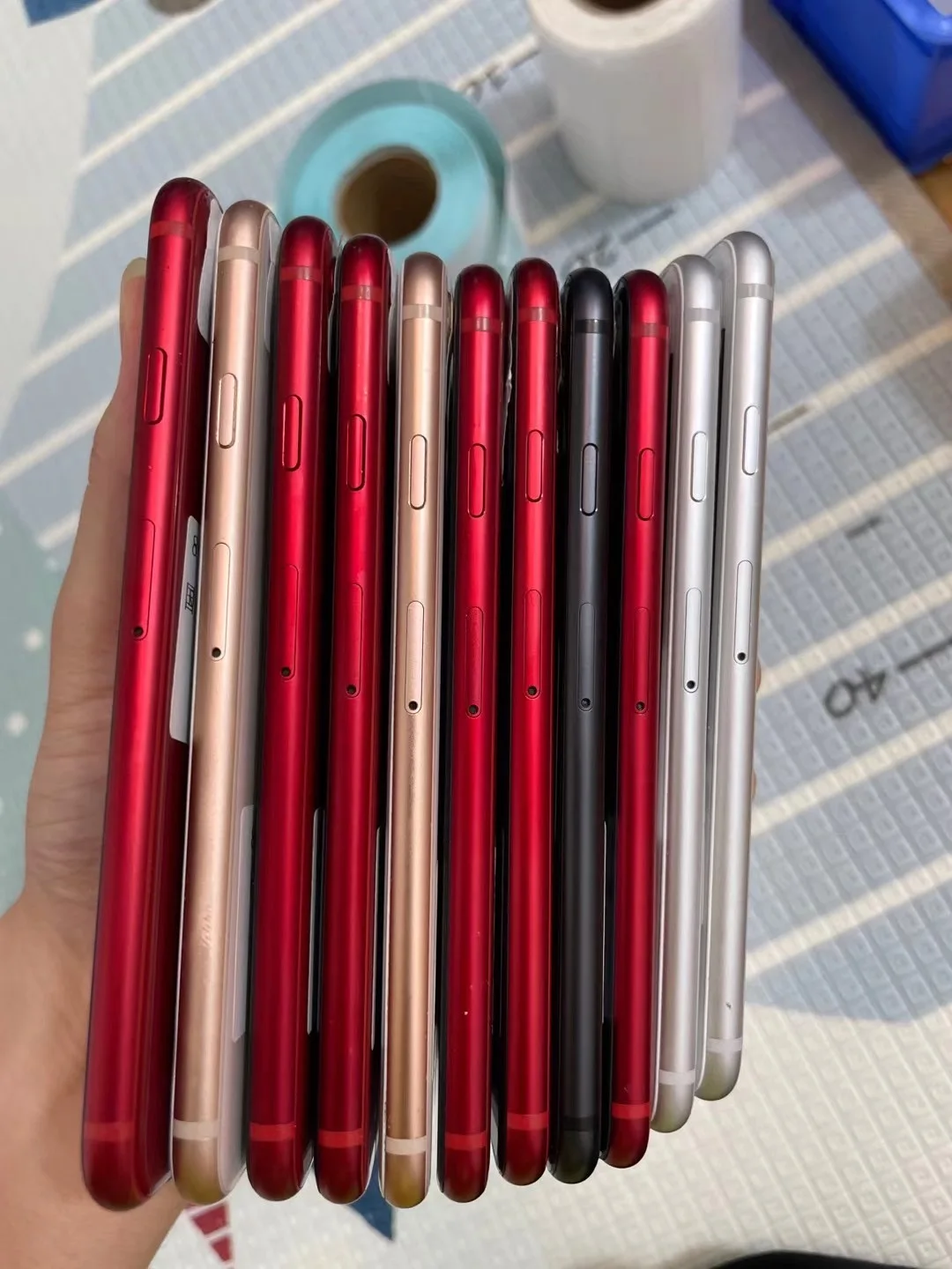 Оригинал Хорошее состояние класс AA B 64G 256G мобильный телефон для iPhone 8 plus P