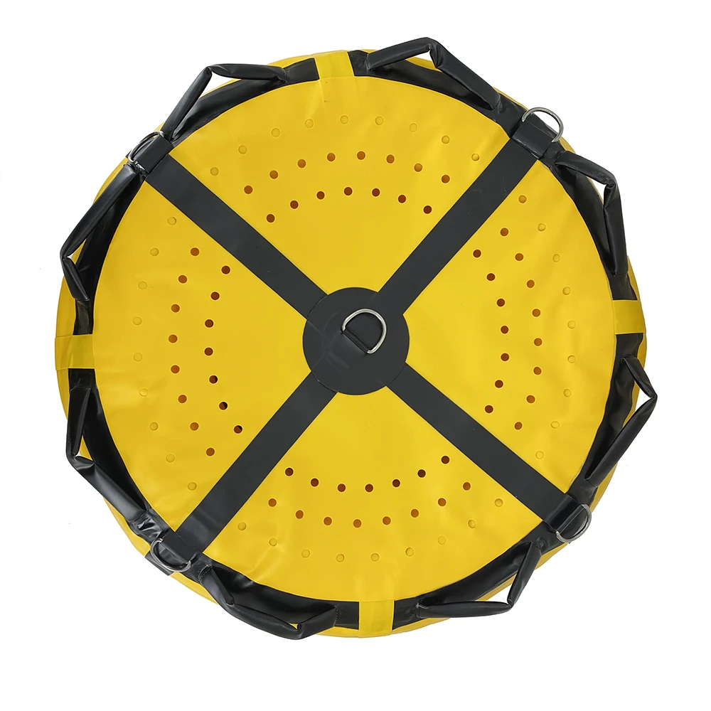 YELLOW and red Free Diving Buoy 1000D PVC Heavy duty