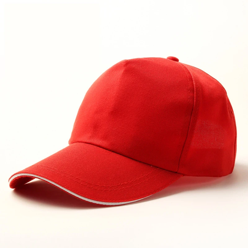 custom hats with logo cap high quality cotton Unisex Plain 5 Panel Sport Baseball Caps hat manufacturers custom