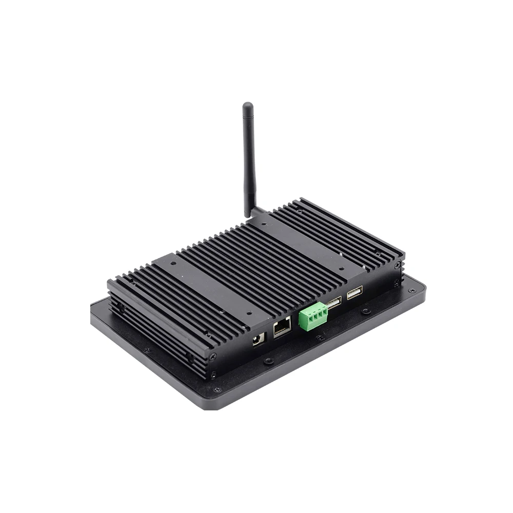 Самые популярные 1024*600 безвентиляторный quad core 7 дюймов промышленная сенсорная экранная панель ПК/Все-в-одном