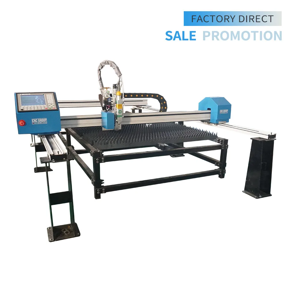 Portable Gantry Laser Cutter Fiber Laser Cutting Machine 1000W-3000W Raycus IPG Stone Crystal Used Condition Core Components