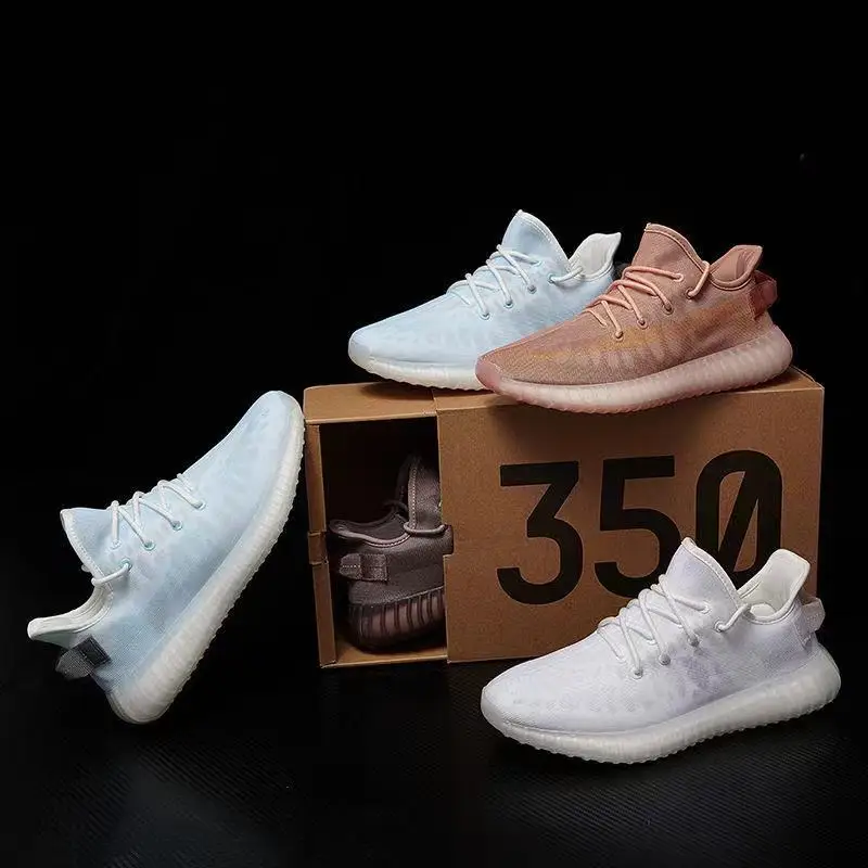 
 Новинка 2021, фирменный логотип на заказ, оригинальная Светоотражающая обувь yeezy Bost 350 v2, моно, кроссовки для бега Yeezys 350 v2  