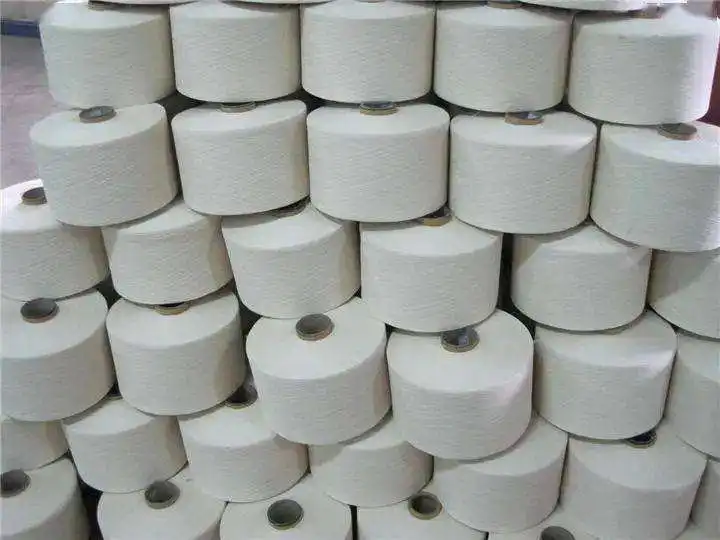 Weaving Blended Yarn Wholesale Ring Spun Vortex OE Compact-Siro Knitting Raw Yarn 50% Viscose 28% PBT 22% Nylon