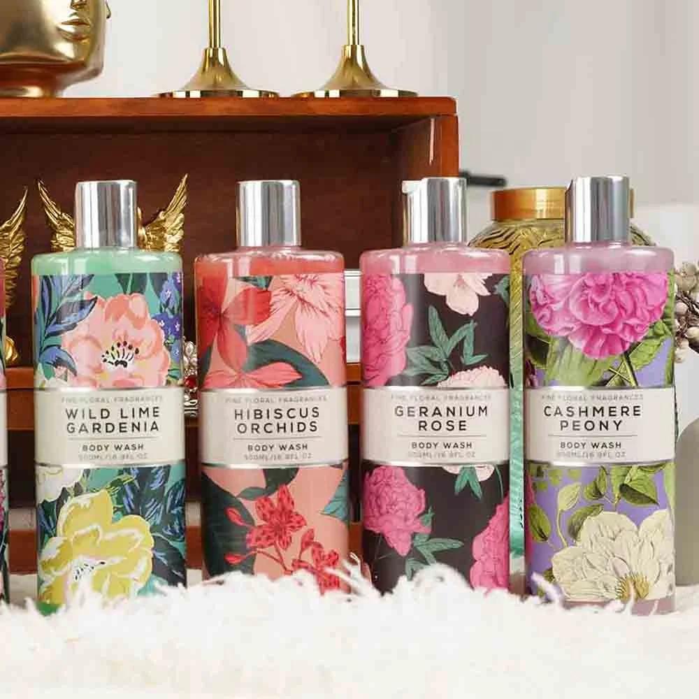 Blycolic Acid Exfoliating Turmeric Cocoa Butter Vitamin E Bulk Body Wash