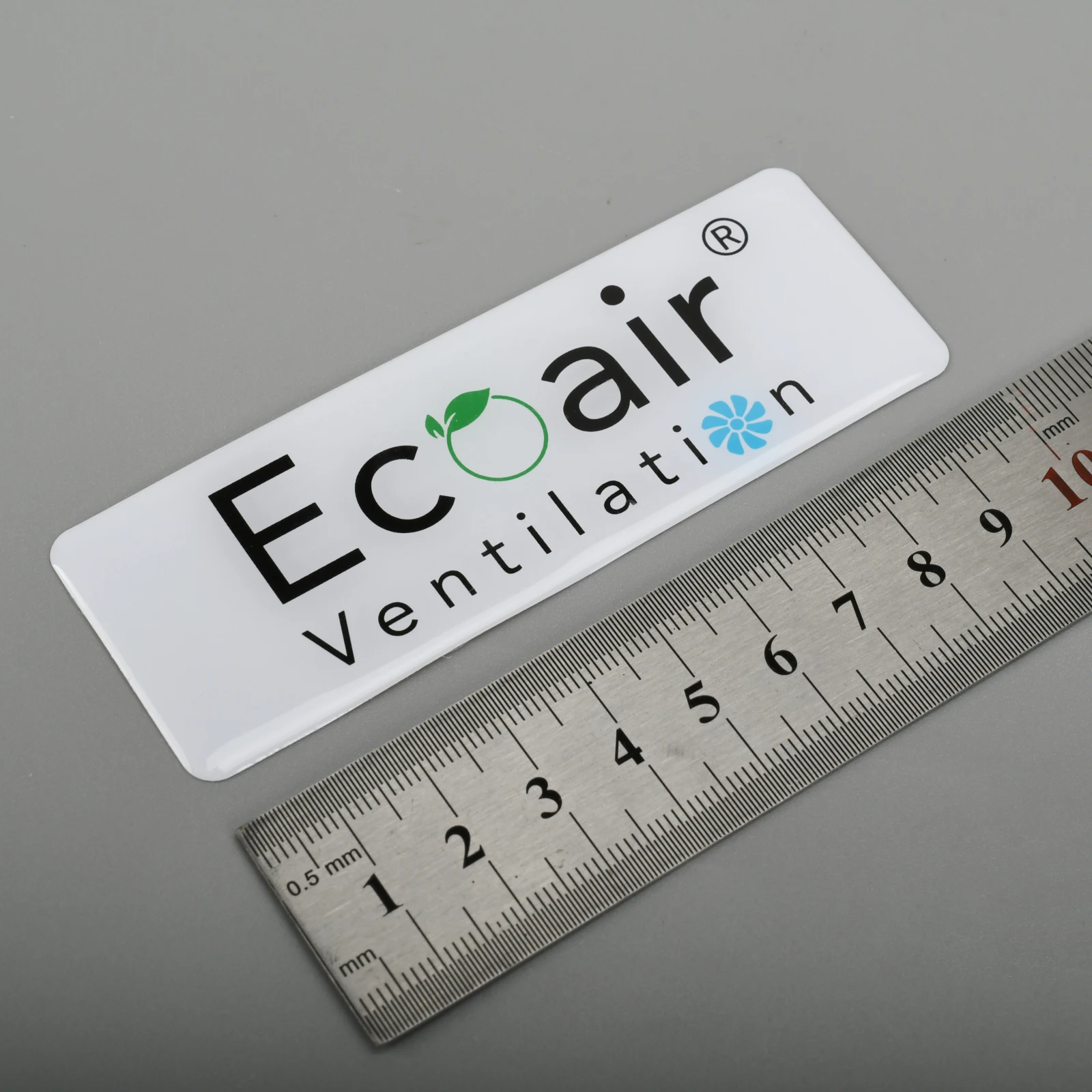 Company Logo Personalized Label Printing Epoxy Resin Sticker 3d Clear Epoxy Sticker 3D Dome Sticker