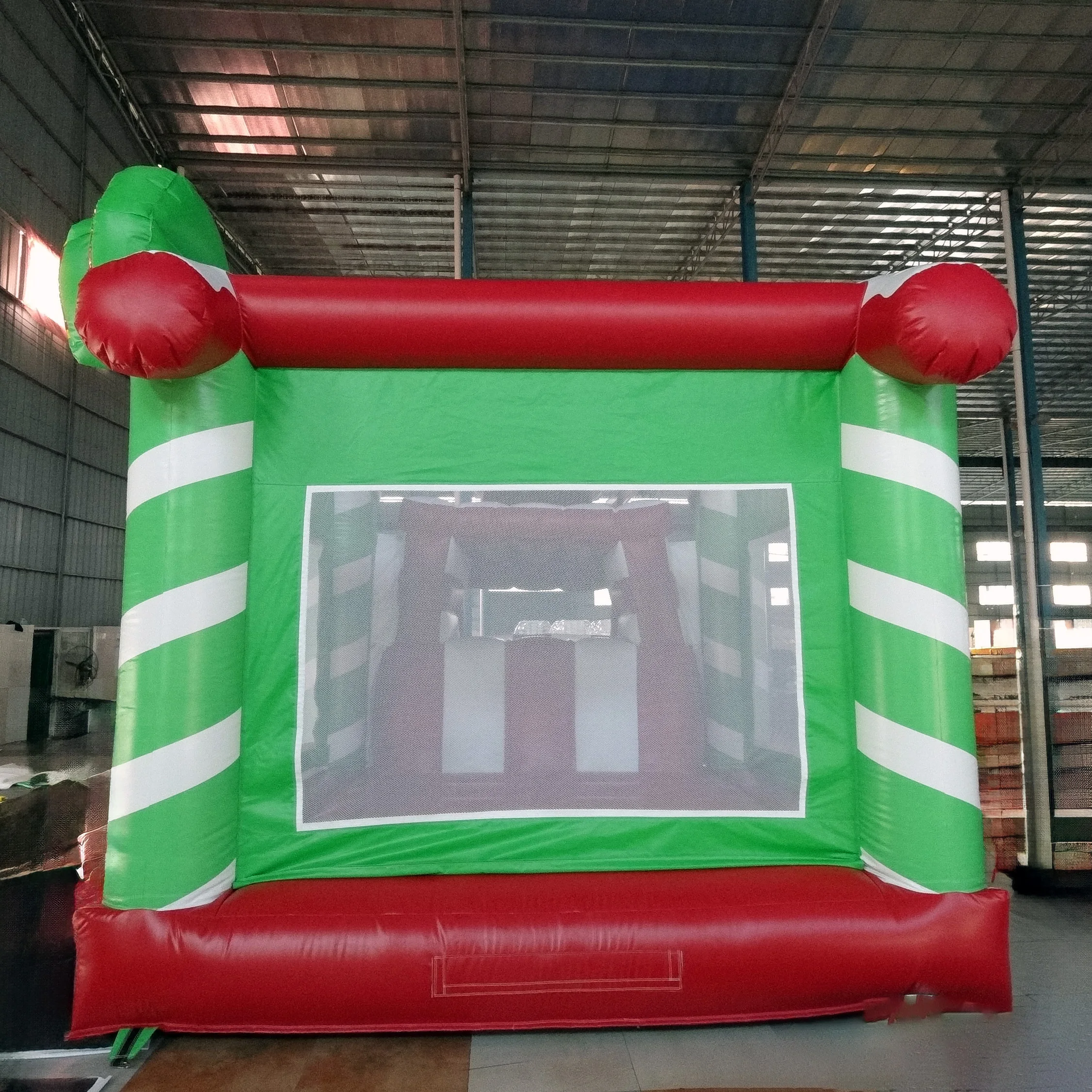 Inflatable Bouncer Castle Christmas Inflatable Bounce House Commercial Customized Xmas Decoration Christmas 1 Piece Durable