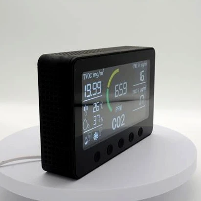 Air quality Monitor& IoT controller  with RS484 and wifi co2 meter pm 2.5 monitor for room school hotel lpg gas detector