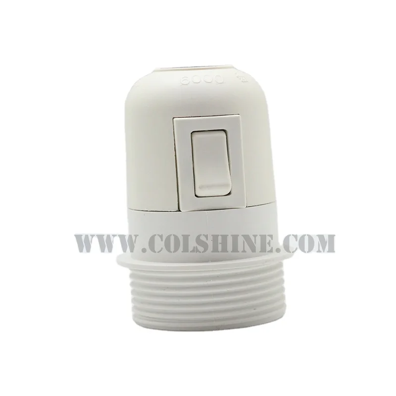 High Quality E27 European Lamp Socket Lampholder With Switch