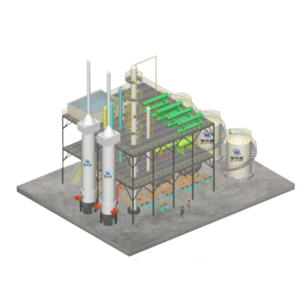 Fully Automatic Waste Oil Distillation To Diesel Fuel Oil Plant With Solvent Refining Unit
