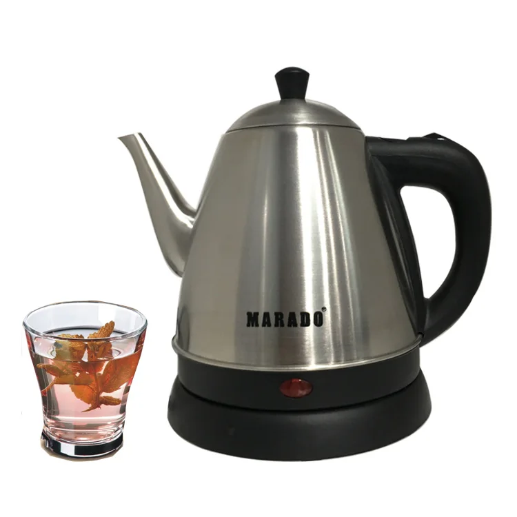 MARADO Factory Wholesale 220v large capacity national folding water long spout electric kettle